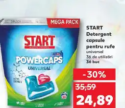 Kaufland START Detergent capsule pentru rufe Ofertă