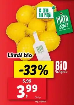 Lidl Lămâi bio Ofertă