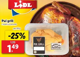 Lidl Pui grill Ofertă