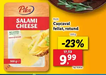 Lidl PILOS Cascaval feliat, rotund Ofertă