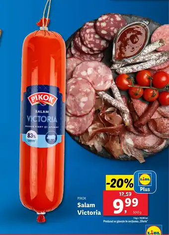 Lidl PIKOK Salam Victoria Ofertă