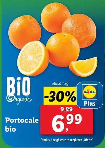 Lidl Portocale bio Ofertă