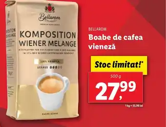 Lidl BELLAROM Boabe de cafea vienezǎ Ofertă