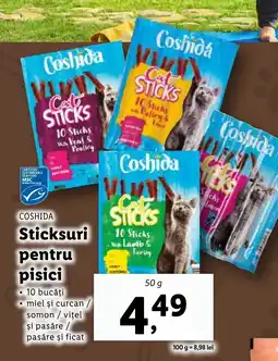 Lidl COSHIDA Sticksuri pentru pisici Ofertă