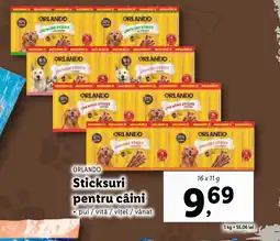 Lidl ORLANDO Sticksuri pentru câini Ofertă