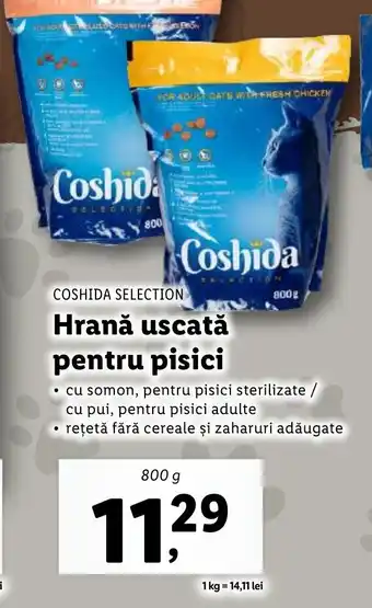 Lidl COSHIDA Selection Hrană uscată pentru pisici Ofertă