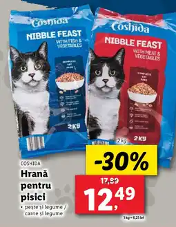 Lidl COSHIDA Hrană pentru pisici Ofertă