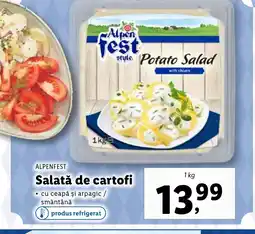 Lidl ALPENFEST Salată de cartofi Ofertă