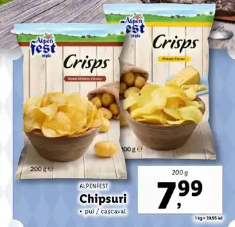 Lidl ALPENFEST Chipsuri Ofertă