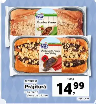 Lidl ALPENFEST Prăjitură Ofertă