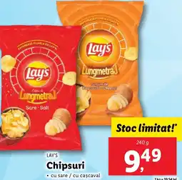 Lidl LAY'S Chipsuri Ofertă