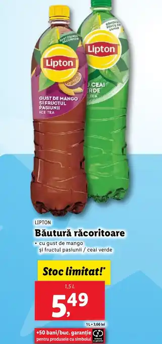 Lidl LIPTON Băutură răcoritoare Ofertă