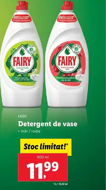 Lidl FAIRY Detergent de vase Ofertă