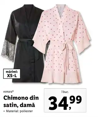 Lidl Chimono din satin, damă Ofertă