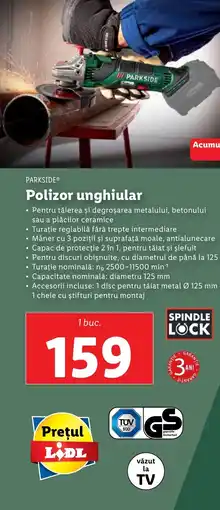 Lidl PARKSIDE Polizor unghiular Ofertă