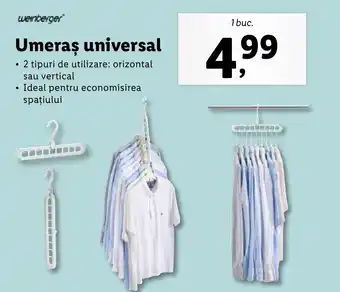 Lidl Umeraş universal Ofertă