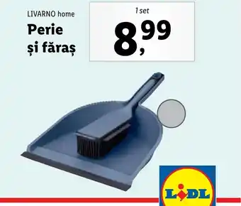 Lidl LIVARNO home Perie şi făraş Ofertă