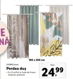 Lidl LIVARNO home Perdea duş Ofertă