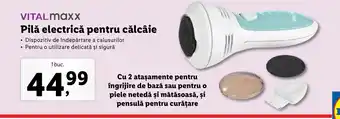 Lidl Pilă electrică pentru călcâie Ofertă