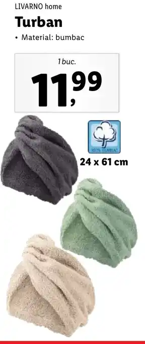 Lidl LIVARNO home Turban Ofertă