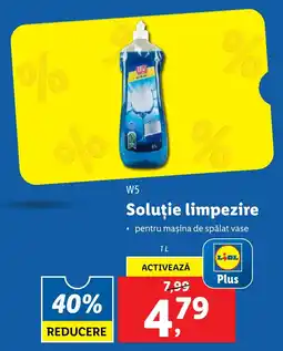 Lidl W5 Soluţie limpezire Ofertă