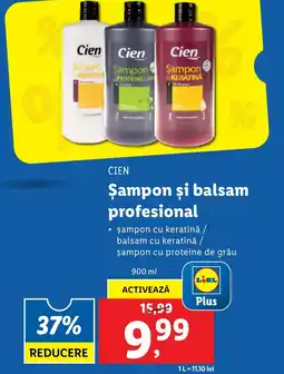 Lidl CIEN Șampon si balsam profesional Ofertă