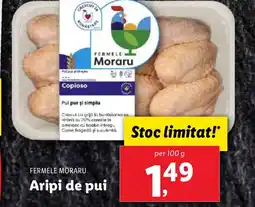 Lidl FERMELE MORARU Aripi de pui Ofertă