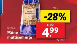 Lidl TASTINO Paine Multiseminte Ofertă