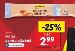 Lidl TASTINO Foitaj pentru plăcintă Ofertă