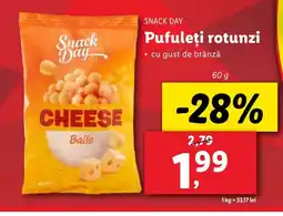 Lidl SNACK DAY Pufuleţi rotunzi Ofertă