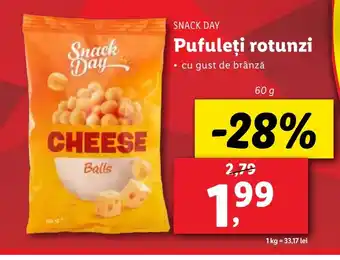 Lidl SNACK DAY Pufuleţi rotunzi Ofertă