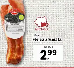 Lidl FILSAM Fleică afumată Ofertă