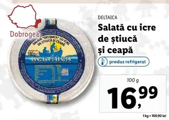 Lidl DELTAICA Salată cu icre de ştiucă şi ceapă Ofertă