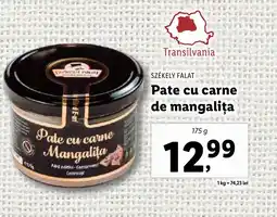 Lidl SZÉKELY FALAT Pate cu carne de mangaliţa Ofertă