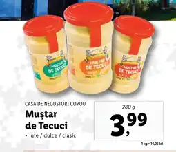 Lidl CASA DE NEGUSTORI COPOU Muştar de Tecuci Ofertă