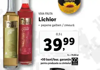 Lidl VIVA FRUTA Lichior Ofertă