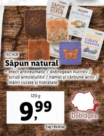 Lidl TECHIR Săpun natural Ofertă