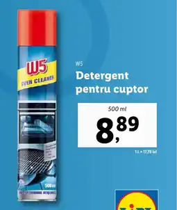 Lidl W5 Detergent pentru cuptor Ofertă