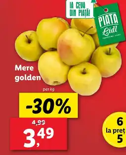 Lidl Mere golden Ofertă