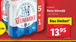 Lidl NEUMARKT Bere blondǎ Ofertă