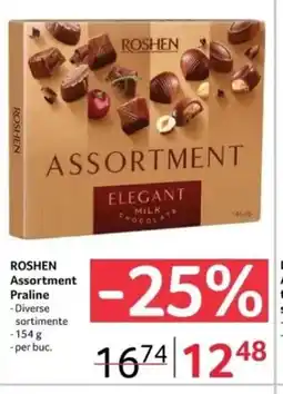 Selgros ROSHEN Assortment Praline Ofertă