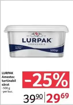 Selgros LURPAK Amestec tartinabil sarat Ofertă