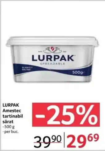 Selgros LURPAK Amestec tartinabil sarat Ofertă