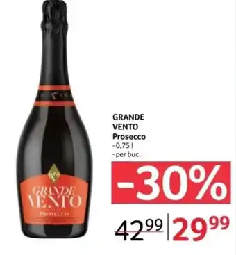 Selgros GRANDE VENTO Prosecco Ofertă