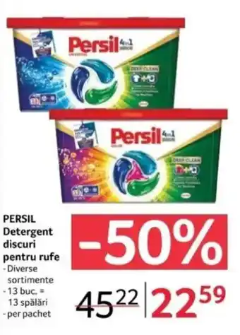 Selgros PERSIL Detergent discuri pentru rufe Ofertă