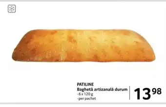 Selgros PATILINE Baghetǎ artizanalǎ durum Ofertă