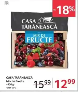 Selgros CASA ȚĂRĂNEASCĂ Mix de fructe Ofertă