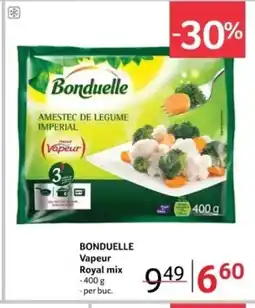 Selgros BONDUELLE Vapeur Royal mix Ofertă