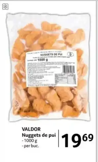 Selgros VALDOR Nuggets de pui Ofertă