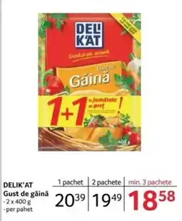 Selgros DEL'KAT Gust de Găină Ofertă